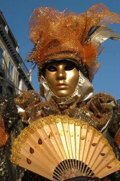 Maschera Gold - Carnevale di Venezia