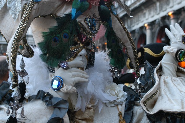 Maschera e gioielli - Carnevale di Venezia