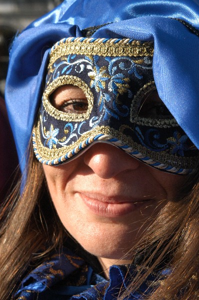 Maschera ricamata - Carnevale di Venezia