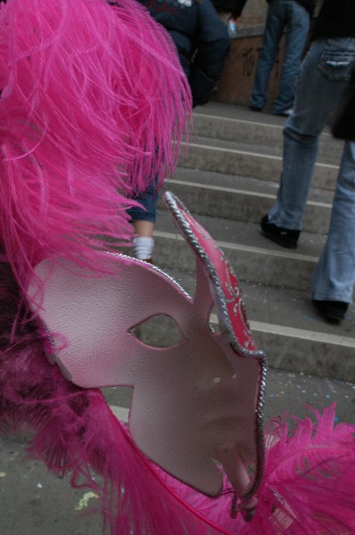 Maschera rosa - Carnevale di Venezia