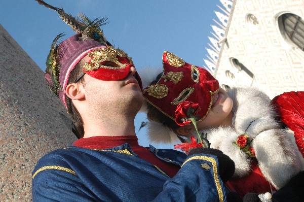 Maschere rosse - Carnevale di Venezia