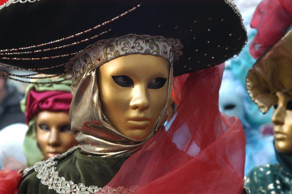 Possente sguardo - Carnevale di Venezia