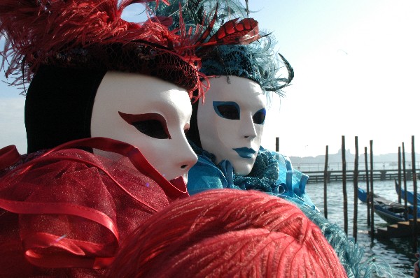 Rosso Blu - Carnevale di Venezia