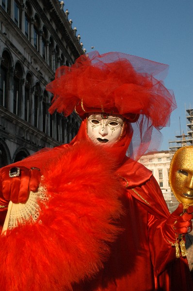 Rosso fuoco - Carnevale di Venezia