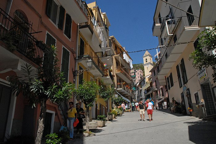 Strada - Fotografia di Manarola - Le Cinque Terre