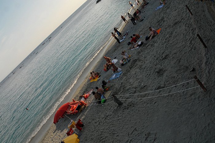 Spiaggia - Fotografia di Monterosso - Le Cinque Terre