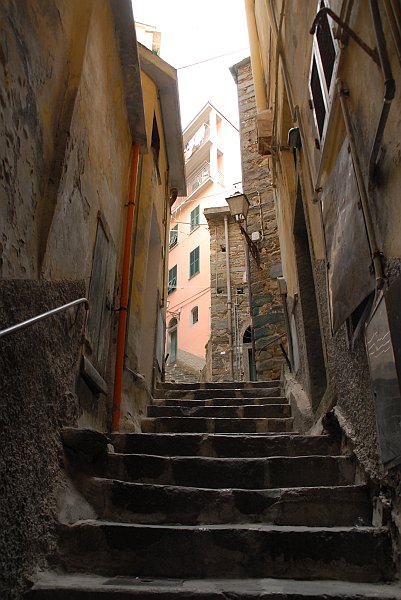 Scalinata - Fotografia di Riomaggiore - Le Cinque Terre