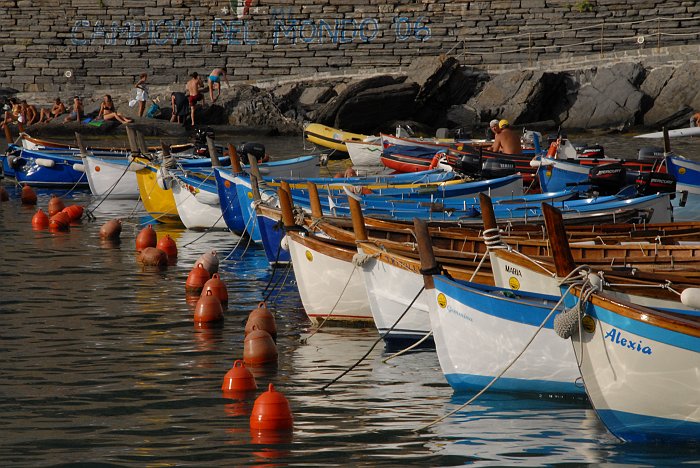 Barche - Fotografia di Vernazza - Le Cinque Terre