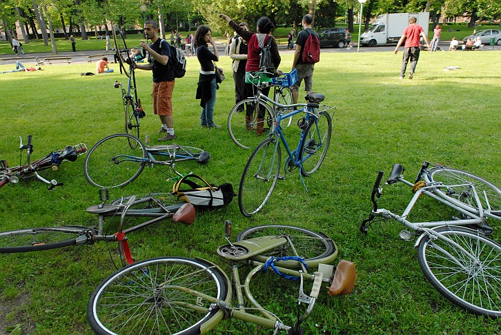 Giardini Margherita - La Critical Mass di Bologna