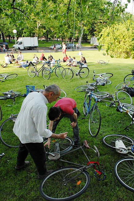 Studio bici - La Critical Mass di Bologna