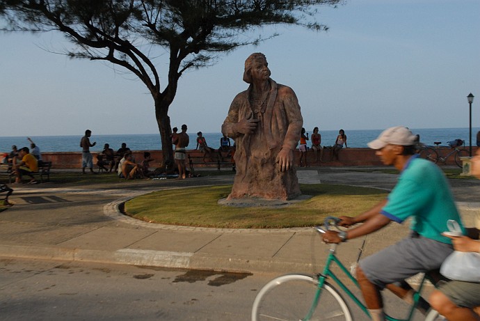 Statua Colombo - Fotografia di Baracoa - Cuba 2010