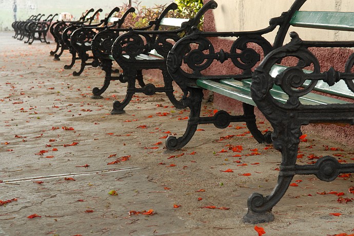 Panchine - Fotografia di Bayamo - Cuba 2010