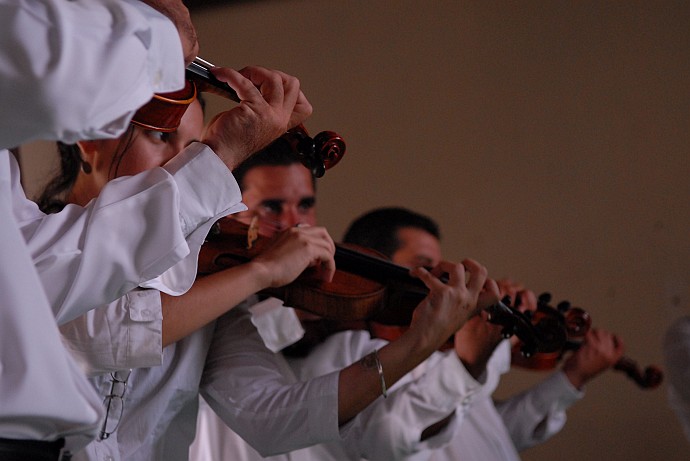 Violinisti - Fotografia di Camaguey - Cuba 2010
