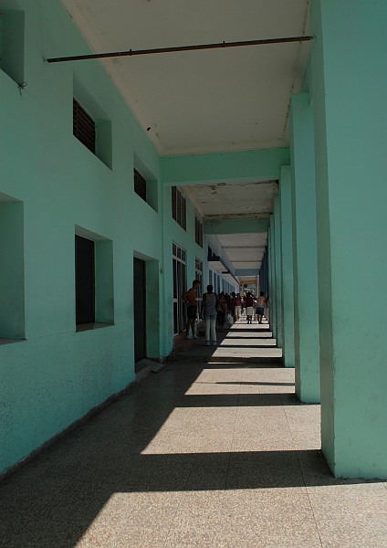 Portici spigolosi - Fotografia di Cienfuegos - Cuba 2010