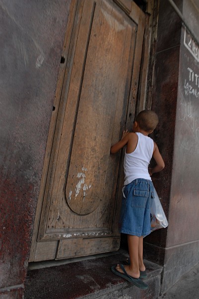 Alla porta - Fotografia della Havana - Cuba 2010