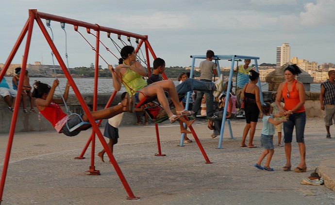 Altalena - Fotografia della Havana - Cuba 2010