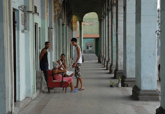 Conversazioni giocose - Fotografia della Havana - Cuba 2010