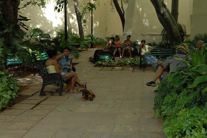 Conversazioni sulle panchine - Fotografia della Havana - Cuba 2010