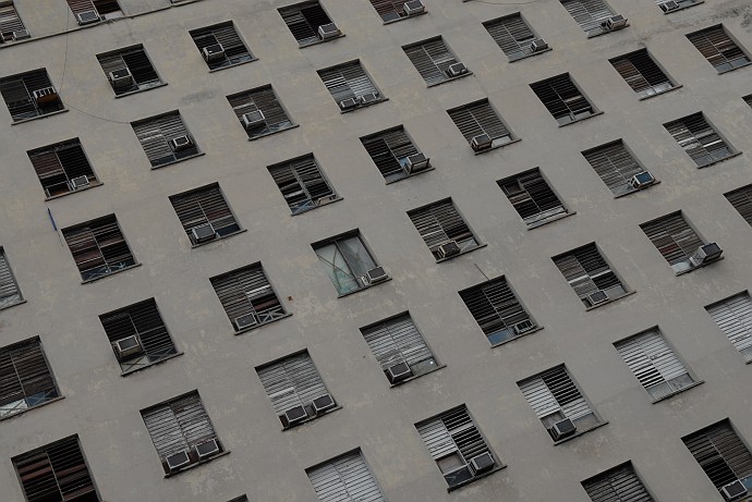 Dettaglio finestre - Fotografia della Havana - Cuba 2010
