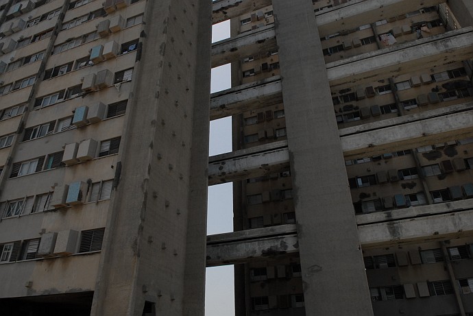 Dettaglio grattacielo - Fotografia della Havana - Cuba 2010
