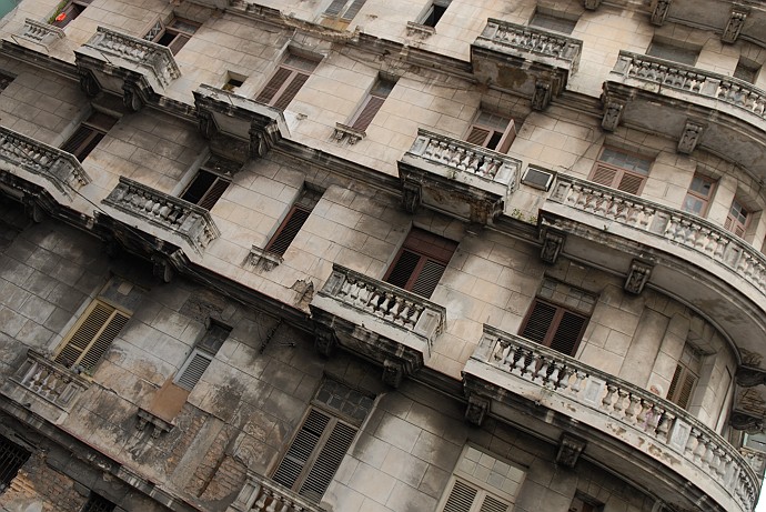 Facciata dettaglio - Fotografia della Havana - Cuba 2010