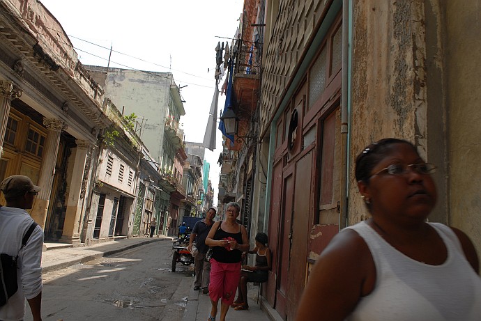 Gente in strada - Fotografia della Havana - Cuba 2010