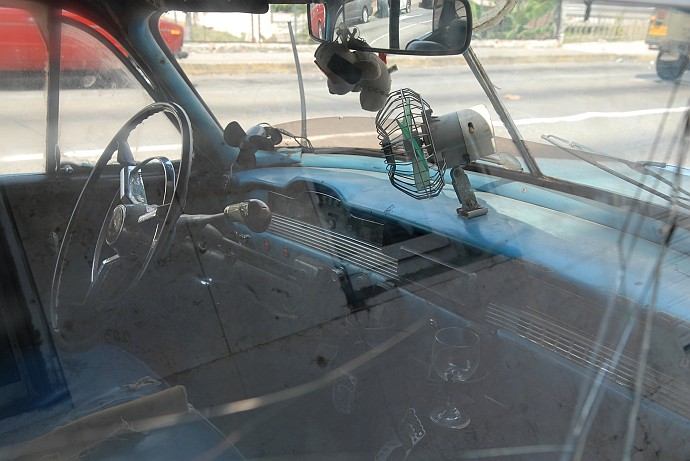 Interno automobile - Fotografia della Havana - Cuba 2010