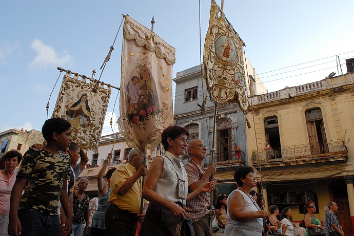 Processione - Fotografia della Havana - Cuba 2010