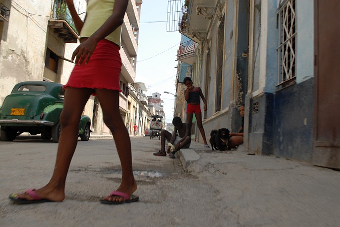Ragazzi dettaglio - Fotografia della Havana - Cuba 2010