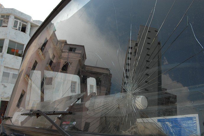 Riflesso parabrezza - Fotografia della Havana - Cuba 2010