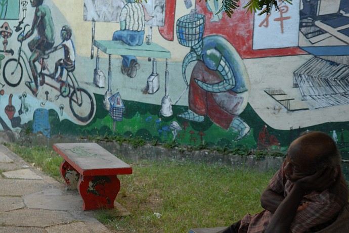 Riposando nel parco - Fotografia della Havana - Cuba 2010