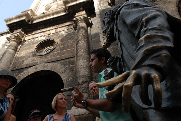 Spiegazione turistica - Fotografia della Havana - Cuba 2010