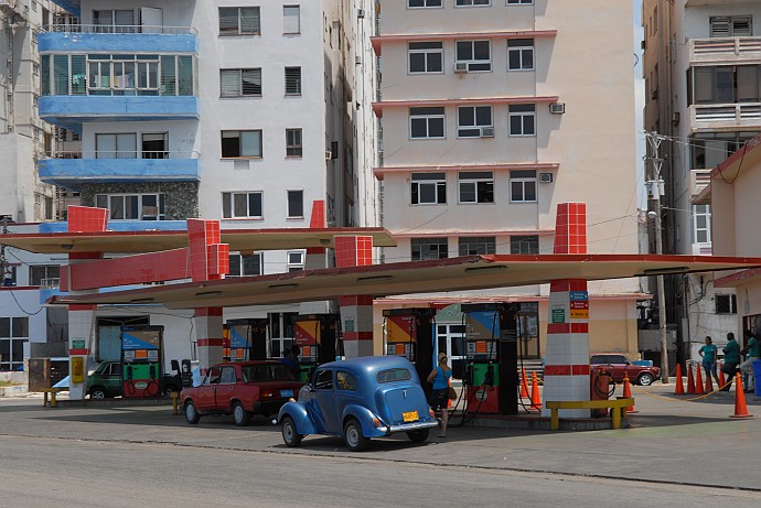 Stazione di servizio - Fotografia della Havana - Cuba 2010