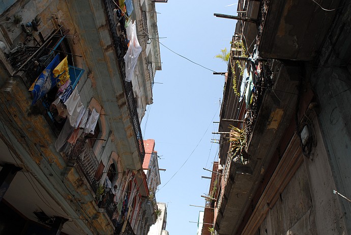 Visione dal basso - Fotografia della Havana - Cuba 2010