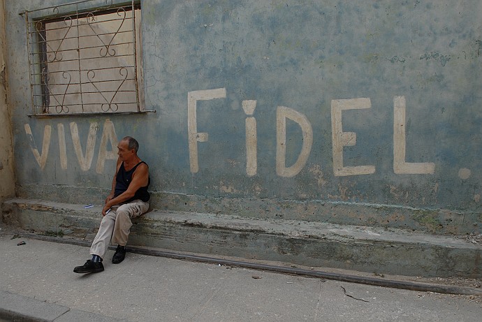 Viva-fidel - Fotografia della Havana - Cuba 2010