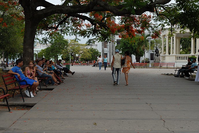 La piazza - Fotografia di Santa Clara - Cuba 2010