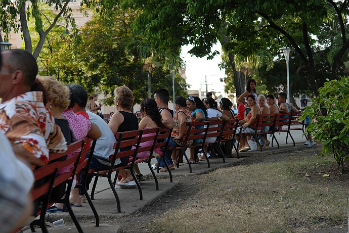 Panchine - Fotografia di Santa Clara - Cuba 2010