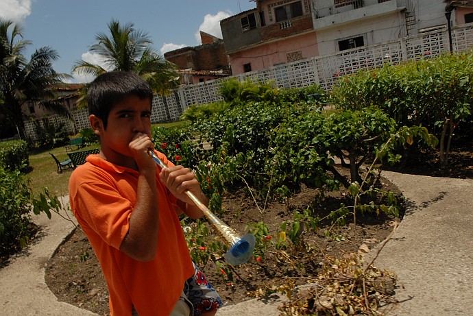 Performance di fiati - Fotografia di Santa Clara - Cuba 2010