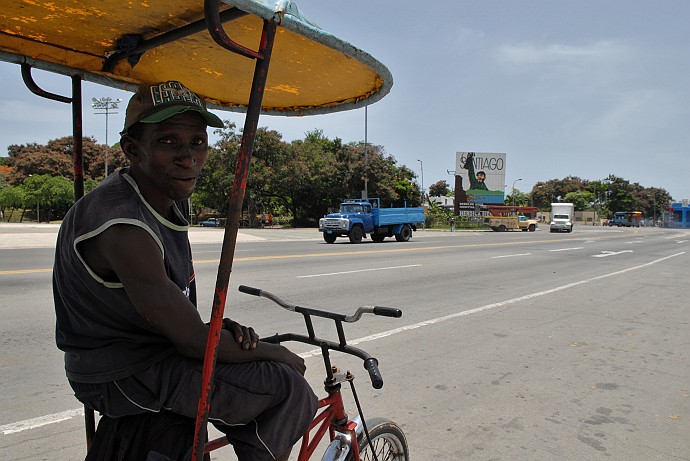 Taxista bici - Fotografia di Santiago di Cuba - Cuba 2010