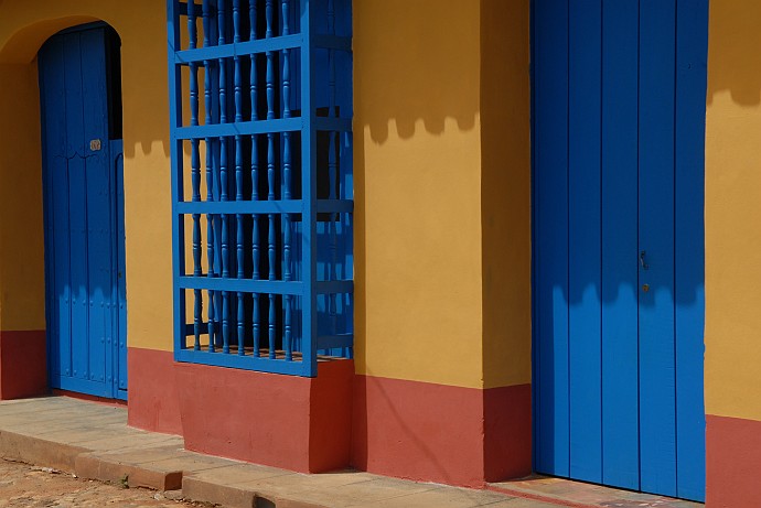 Casa colorata - Fotografia di Trinidad - Cuba 2010