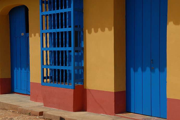 Casa colorata - Fotografia di Trinidad - Cuba 2010