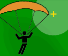 Videogioco di lanci con il paracadute