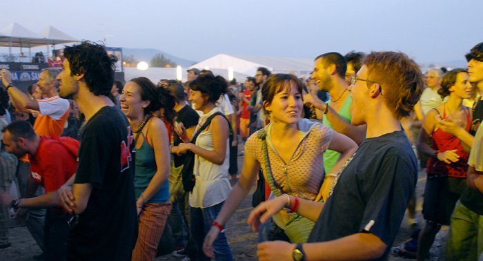 Fotografia Il pubblico balla