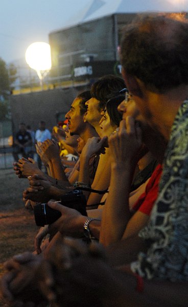 Fotografia Pubblico alla transenna