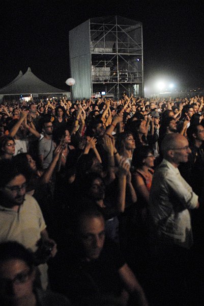 Fotografia Pubblico segue il ritmo