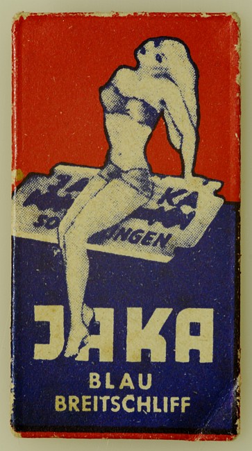 Lametta Jaka Blau Breitschliff
