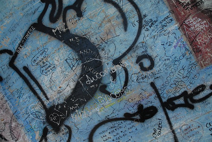 Graffiti - Fotografia della Via dell'Amore