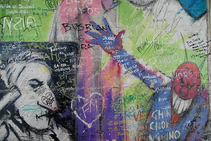 Murale - Fotografia della Via dell'Amore