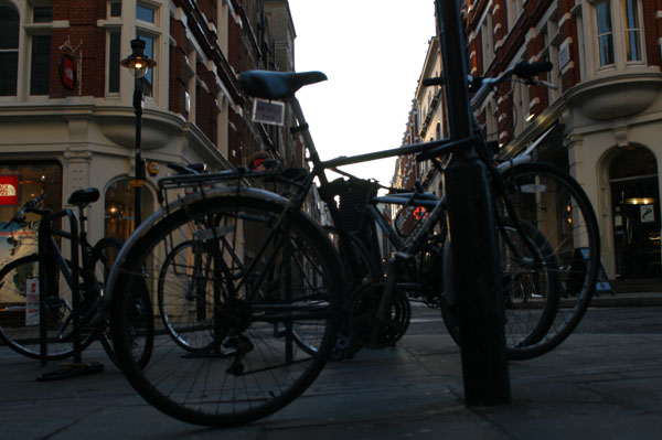 Biciclette - Fotografia di Londra