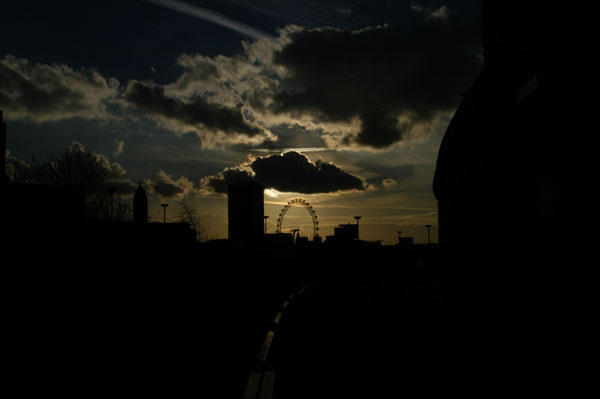 Controluce - Fotografia di Londra